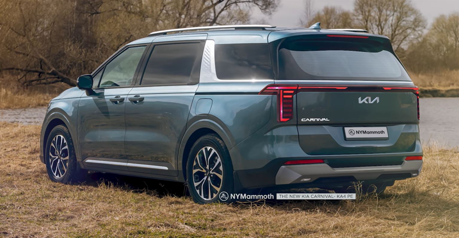 기아 카니발 페이스리프트 예상도