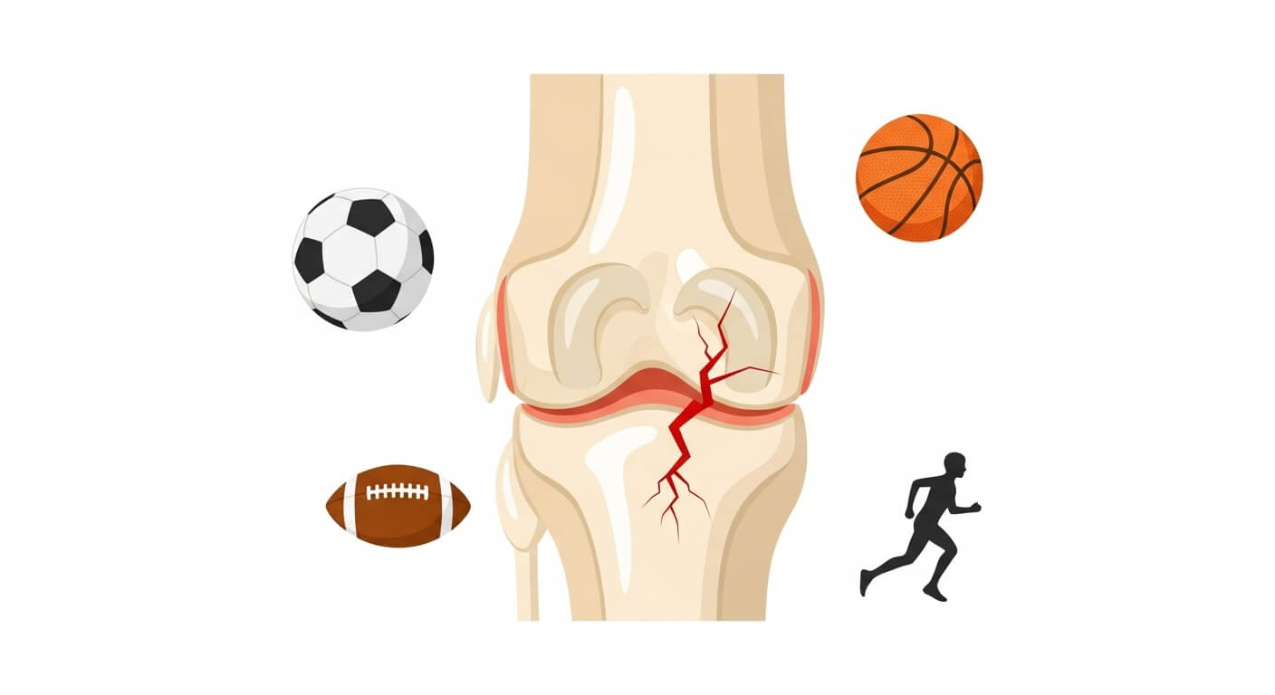 운동 중 부상의 대표 질환: 반월상연골 손상