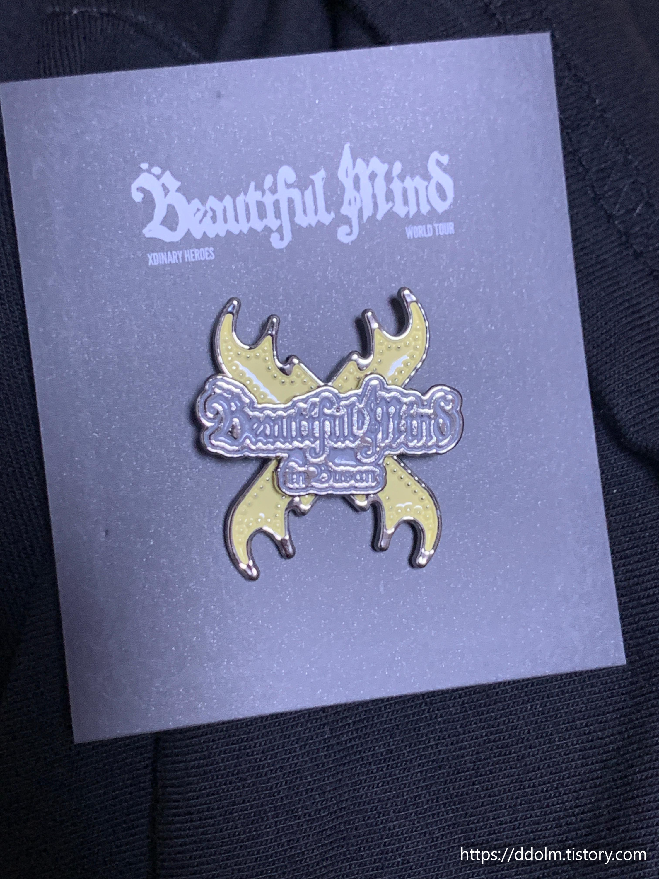 엑디즈 부산콘 굿즈 뱃지