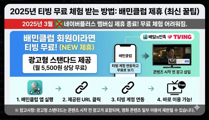 티빙 무료체험 자동결제 완벽 해지 가이드