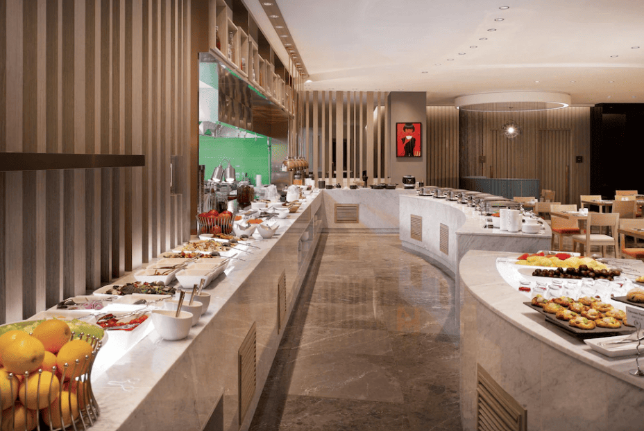 홀리데이 인 호텔 식당 사진