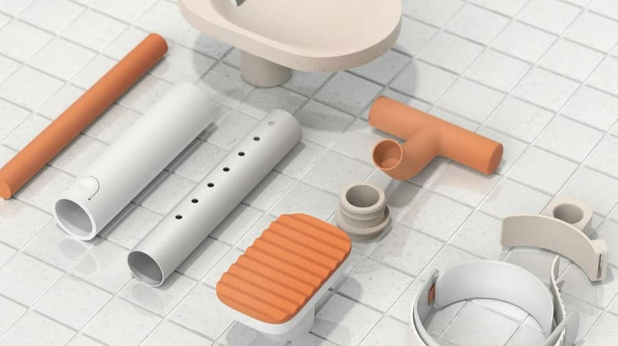 의수 착용자를 위한 샤워 다리 LYTRA PROSTHETIC SHOWER LEG