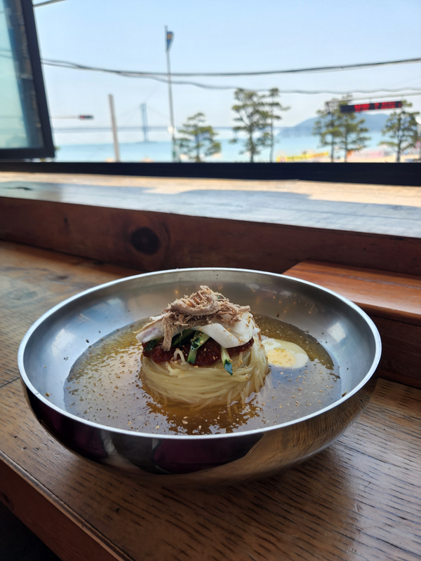 물밀면