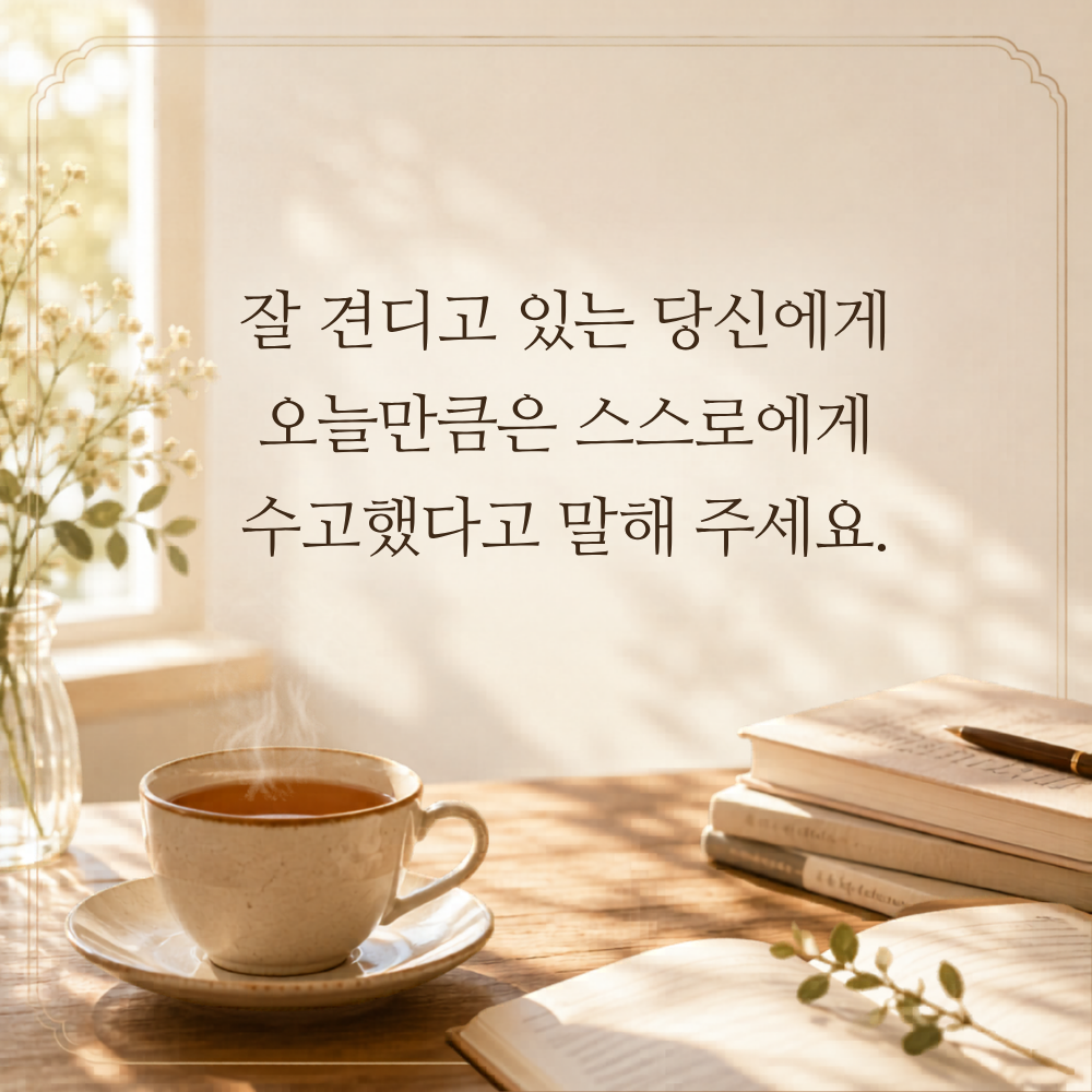마음의 위로가 되는 글 힘이 되는 글귀 문구 이미지 모음