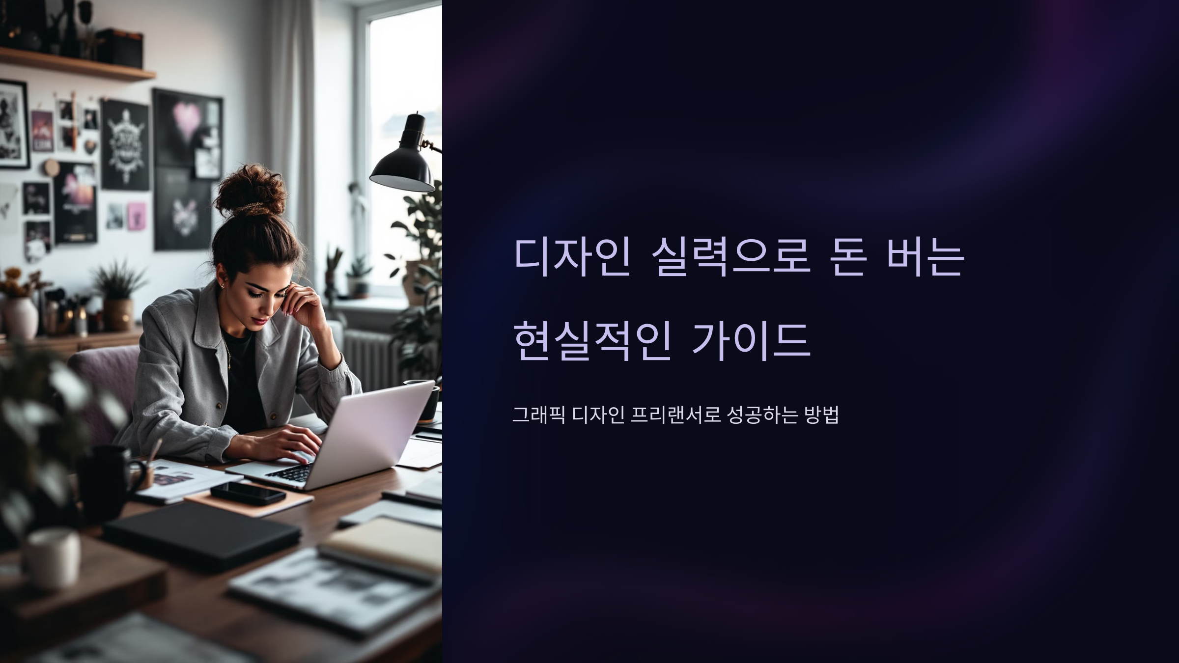 그래픽 디자인 프리랜서로 성공하는 방법