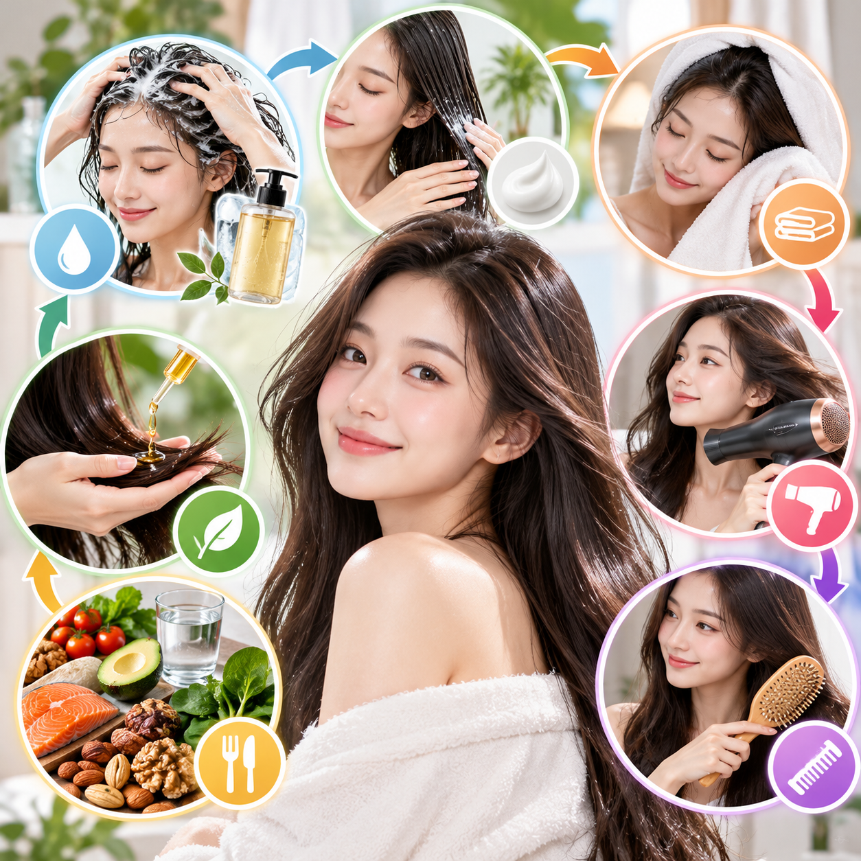 헤어 관리 방법