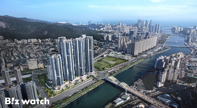 르엘 리버파크 센텀 조감도