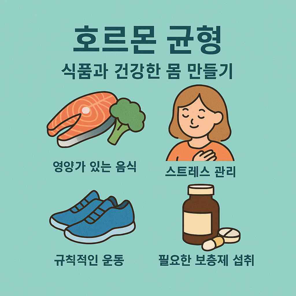 호르몬-균형-식품