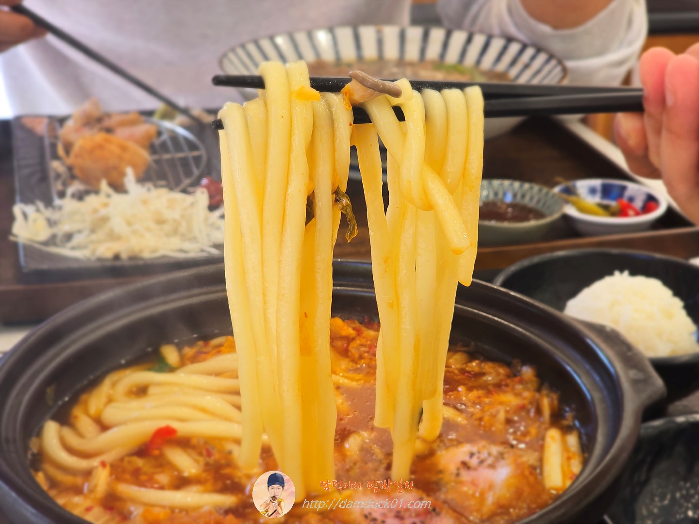 히레카츠 김치우동 나베