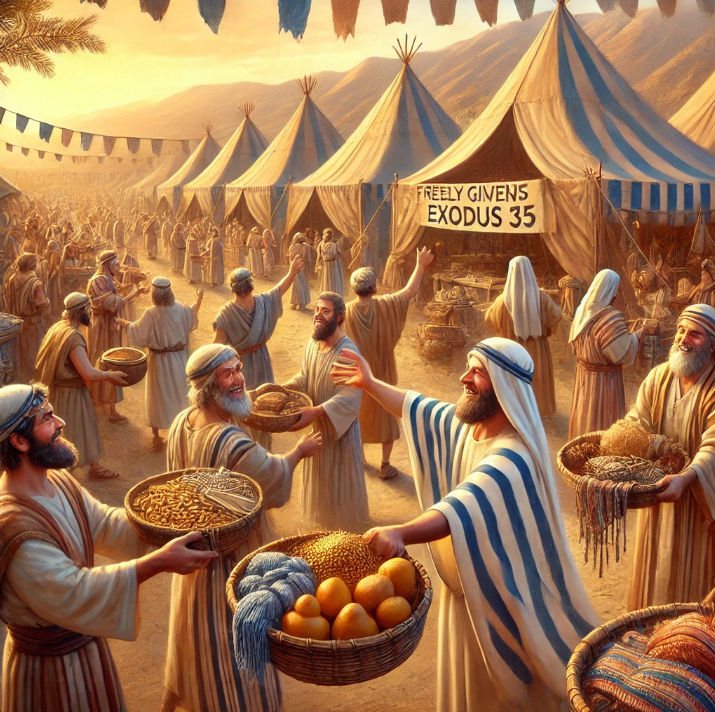 출애굽기 35장 여호와께 드릴 것들