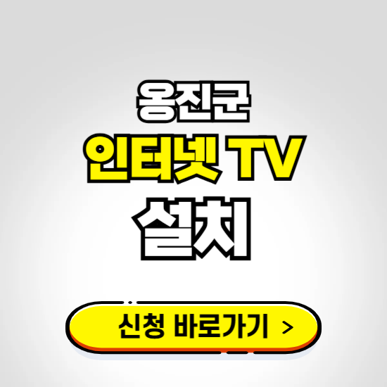 옹진군 초고속 인터넷 가입하는 곳 ❘ 당일설치 가능한 곳 온라인 개통신청하기