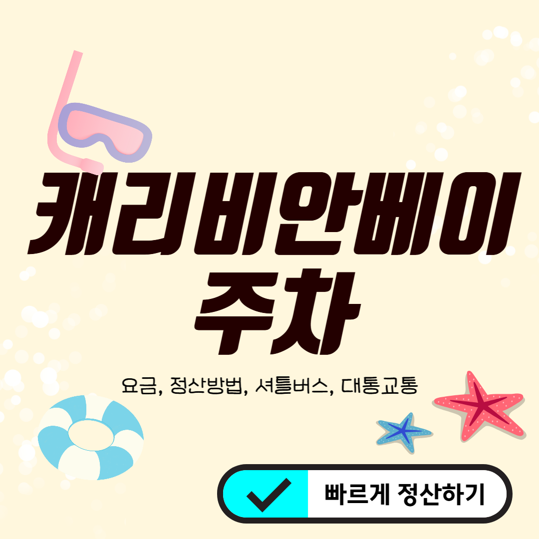 캐리비안 베이 주차 정보