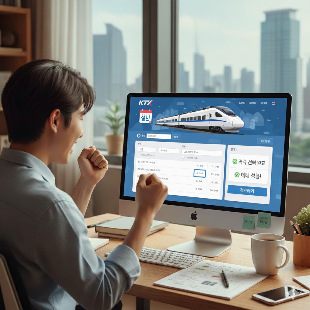 KTX 설날 승차권 예매 100%