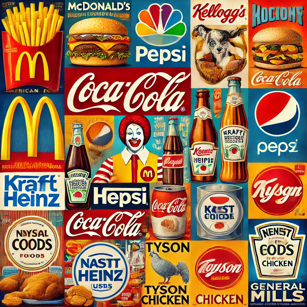 대표적인 음식 관련 미국 기업