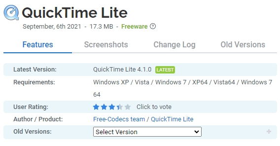 QuickTime-Lite