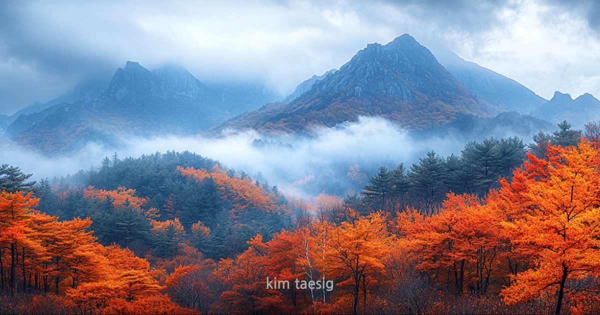 강천산의 사계절