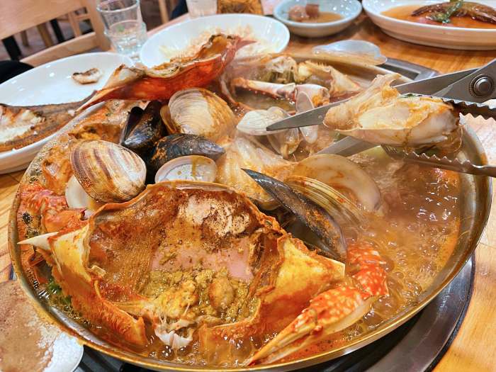 생방송 오늘저녁 부평 종합시장 해물탕거리 바닷가재 해물탕 맛집