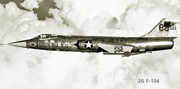 2세대전투기 F-104 스타파이터(Starfighter)