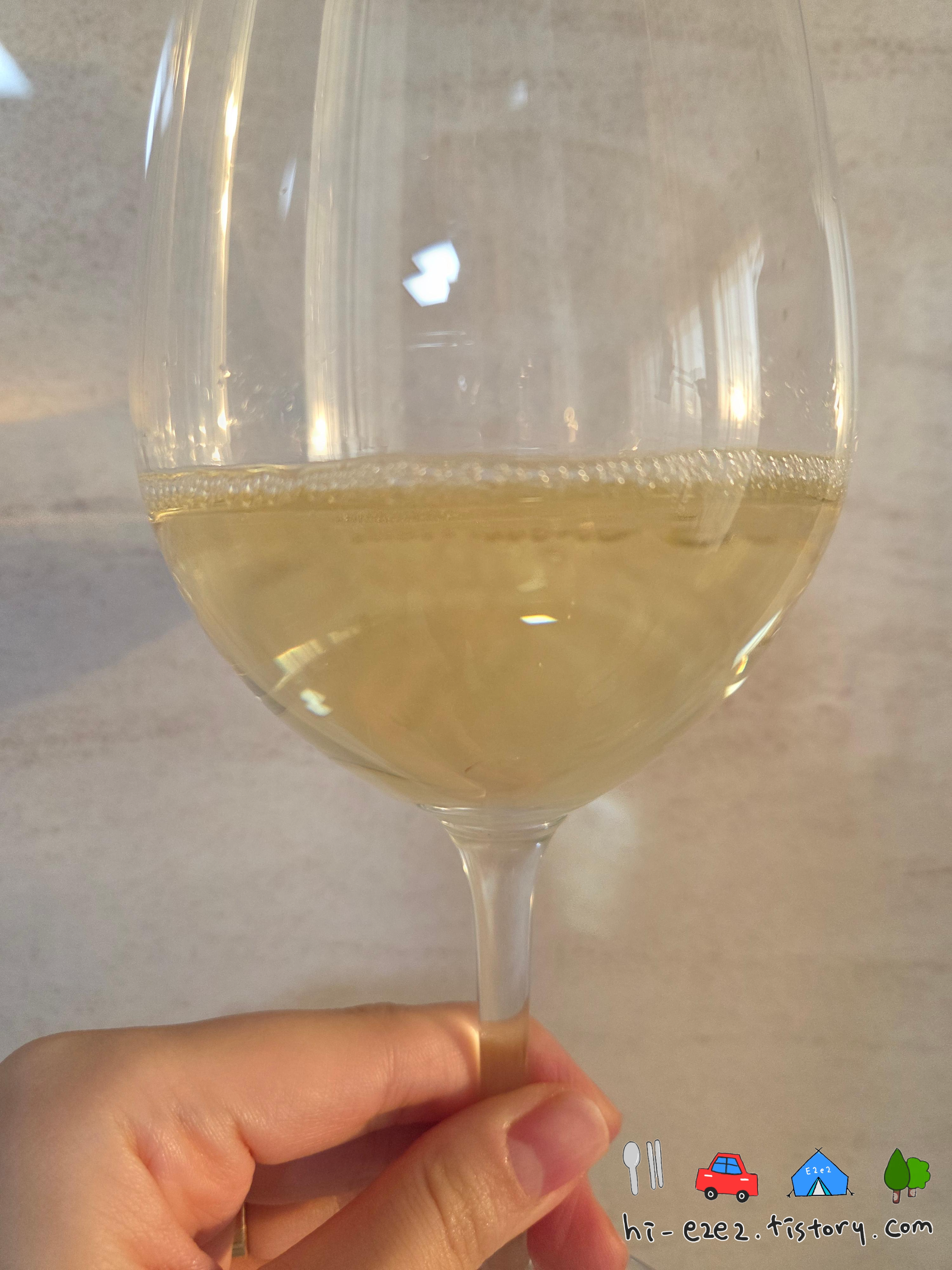 하디스 와인 거품 디테일