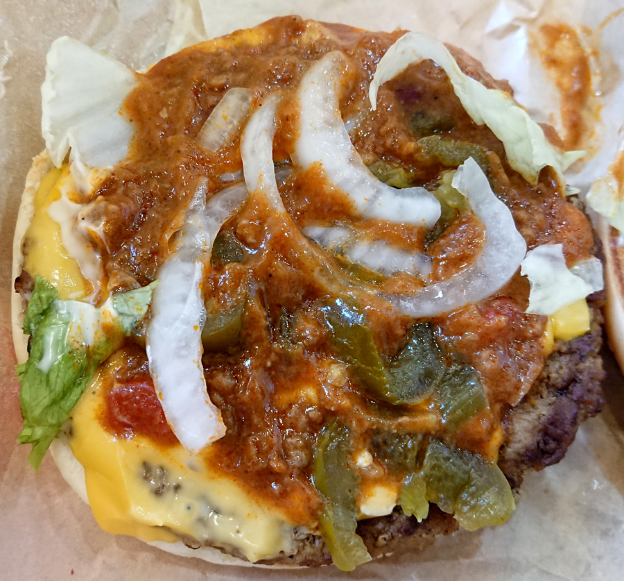 비프칠리소스, 할라피뇨, 치즈