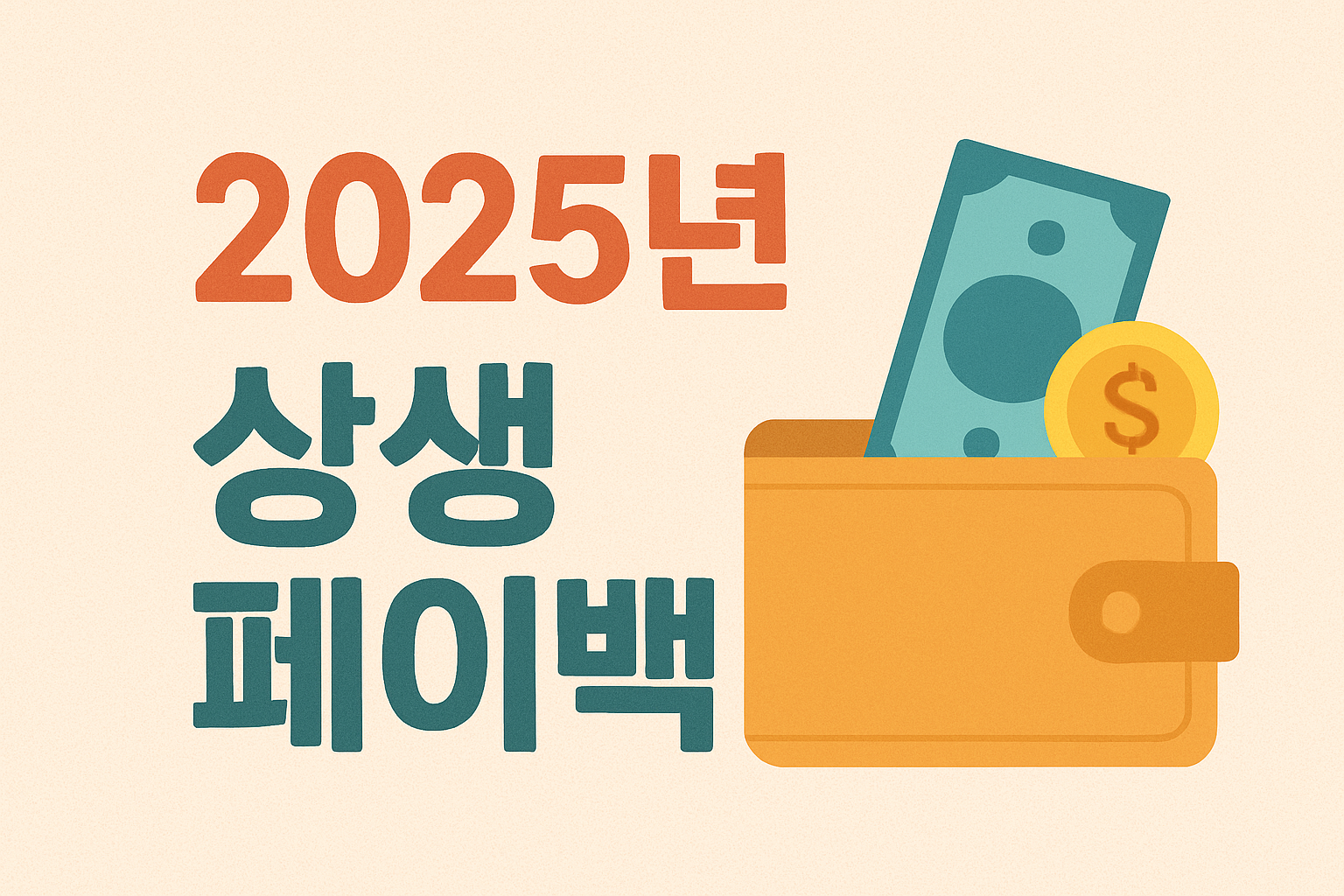 2025년 상생 페이백