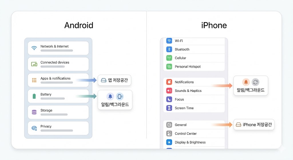 카카오톡 갑자기 버벅·먹통? 캐시/저장공간/권한 3단계 점검