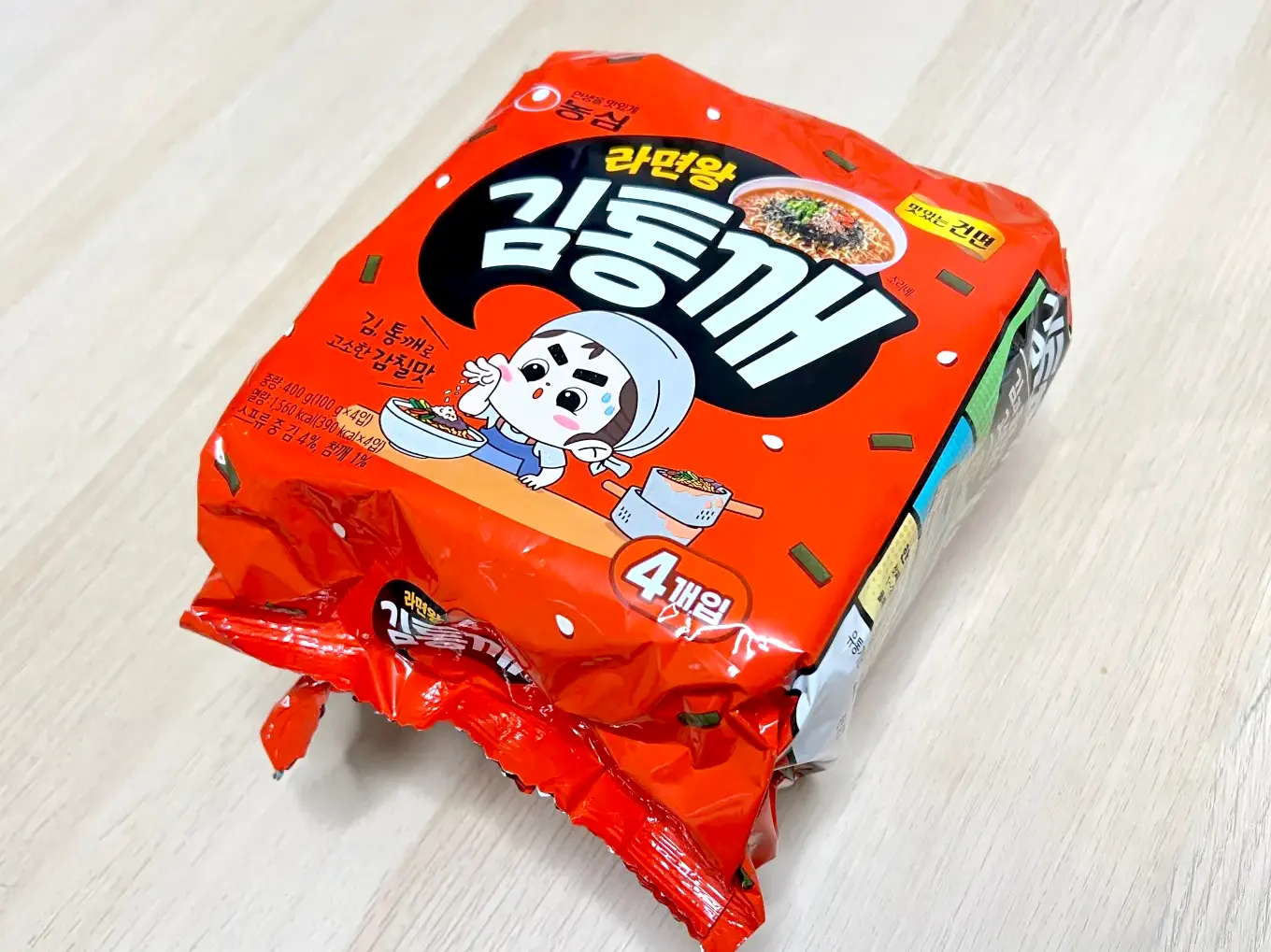 라면왕 김통깨 4개입 멀티팩