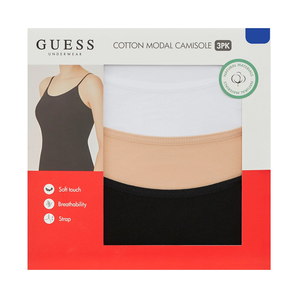 게스 여성 모달 캐미솔 3매 세트, 편안함+가성비 잡은 코스트코 인기템 리뷰