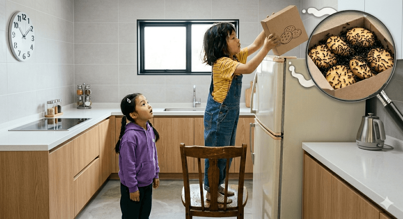 개미 음식 꼬임 방지 &mdash; 밀폐 용기 보관과 젤 타입 독먹이제 설치 방법