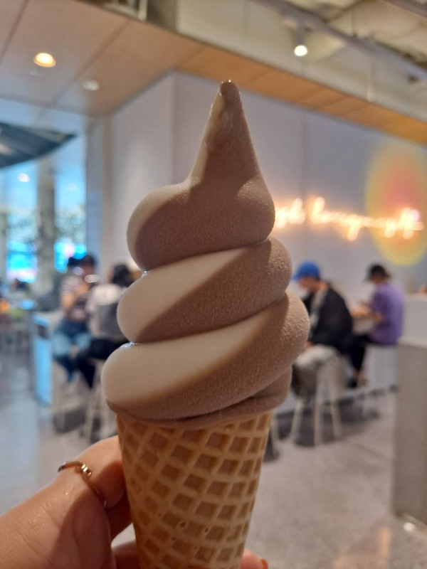 샌드프레소 바닐라초코 아이스크림