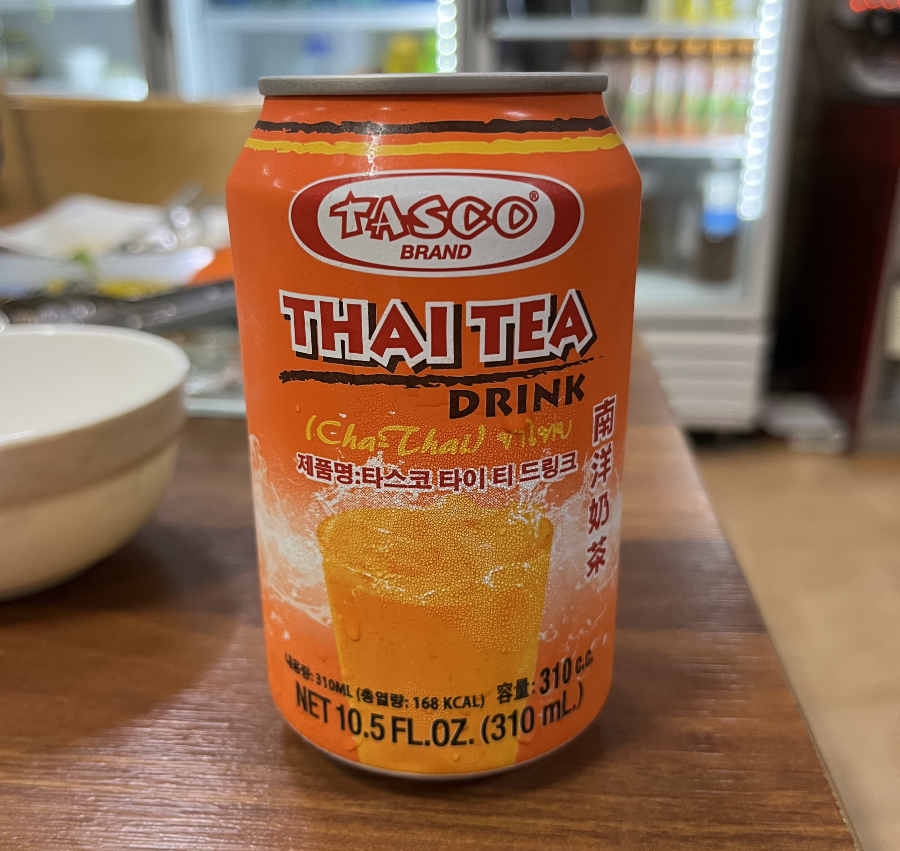 태국 캔밀크티