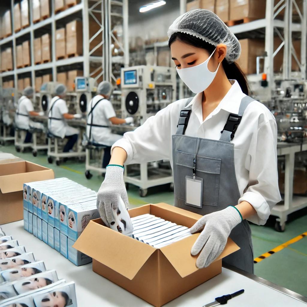 마스크팩 포장 알바