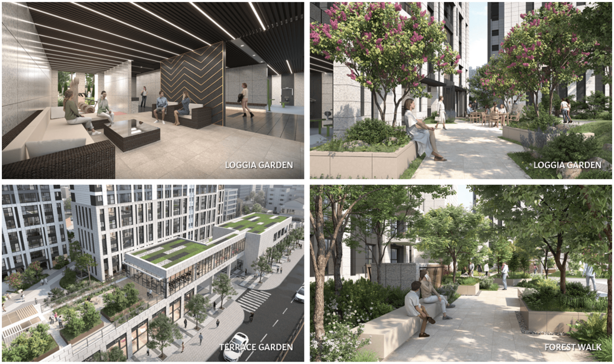 대구 빌리브 헤리티지 조경