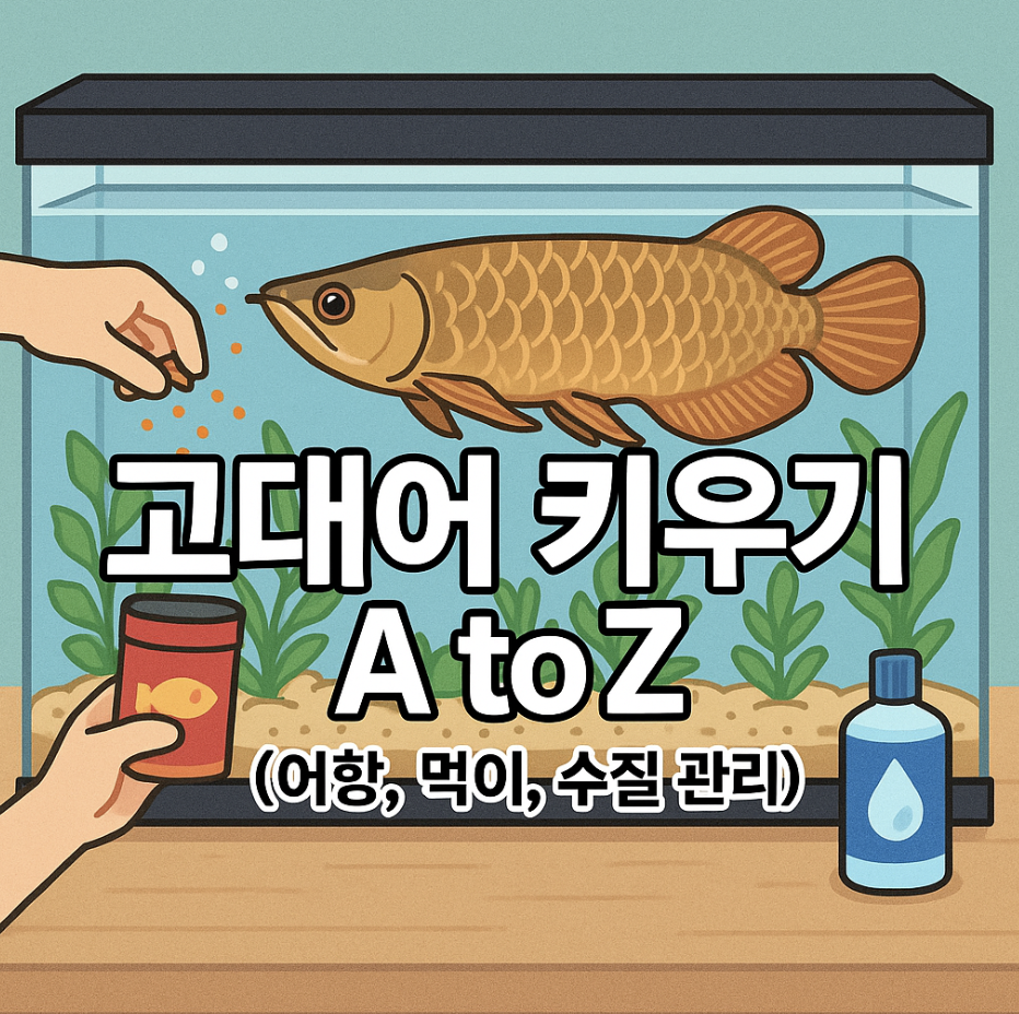 고대어 키우기 A to Z (어항, 먹이, 수질 관리)