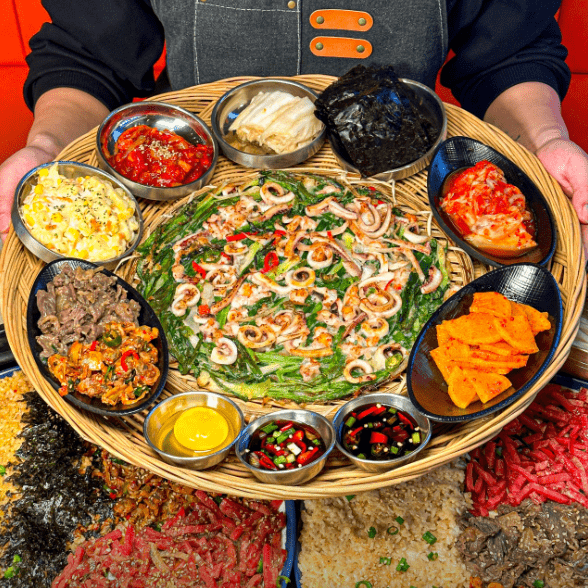 송정 해수욕장 맛집 "비빔상회" 음식 사진