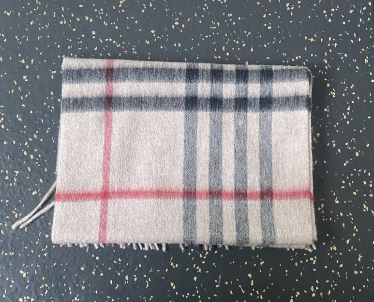 제이반스클래식 글랜체크 울머플러 울목도리 베이지(C1804-AM960BE)