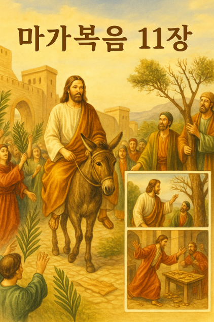 마가복음 11장 - 겉신앙을 경고하신 예수님의 권위 있는 행보