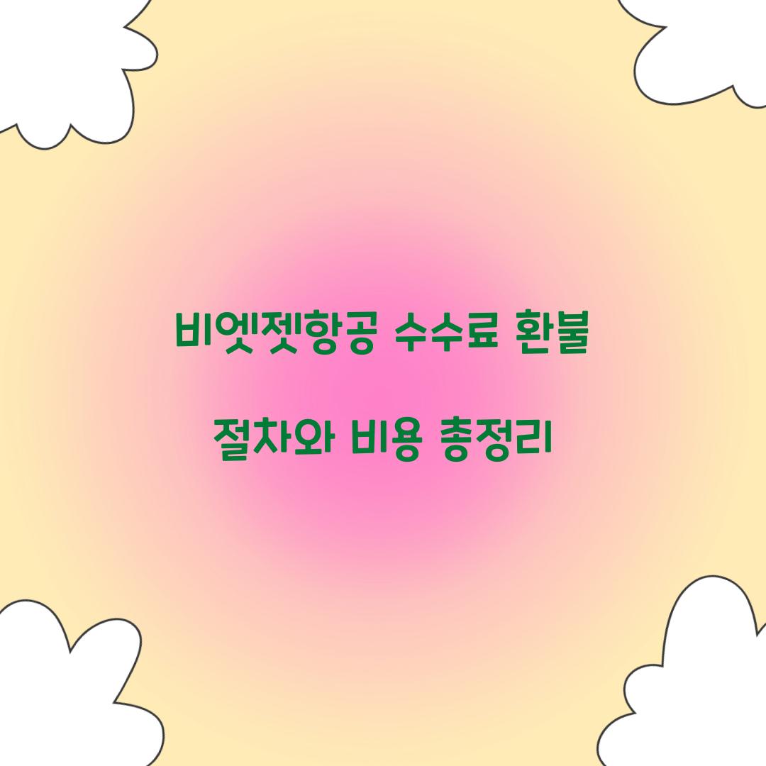 비엣젯항공 수수료