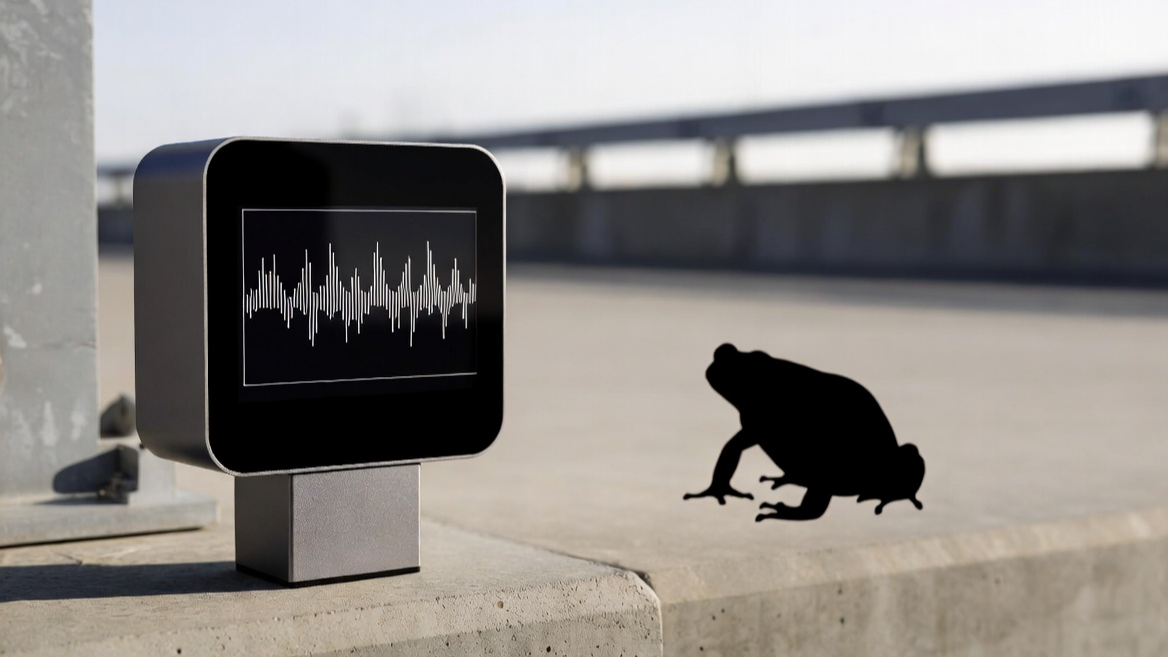 두꺼비의 진동 감지 능력을 응용한 건축물 안전 진단 스마트 센서