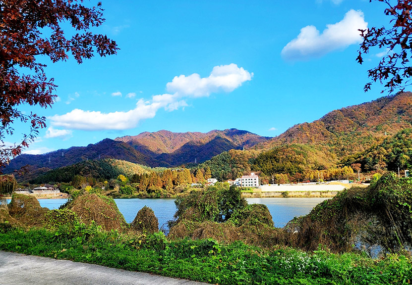 경기도 가평군 대성리 '가평파크골프장' 북한강 경치