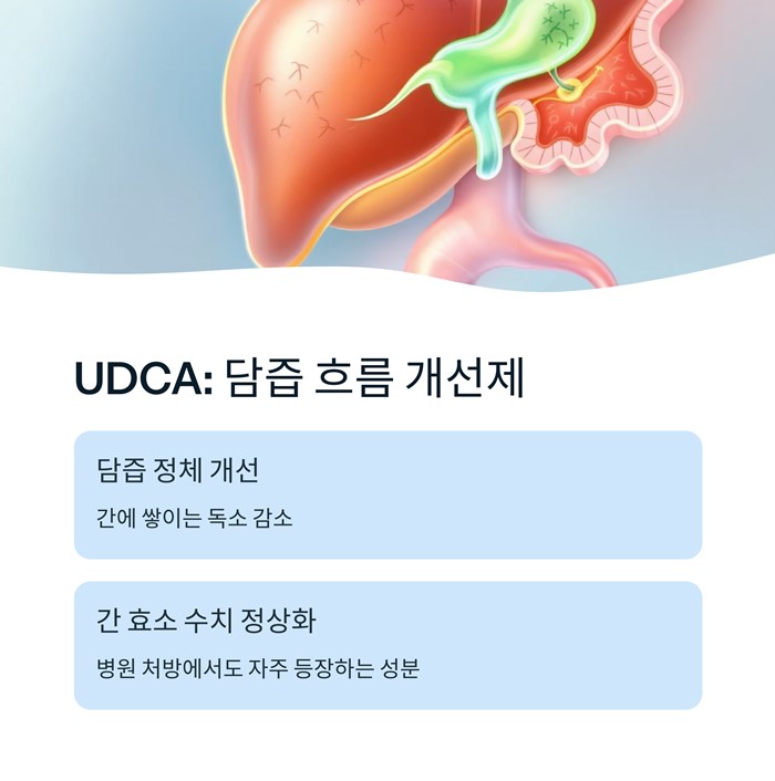 간 건강에 좋은 영양제 추천, 간 기능 개선 요약 이미지