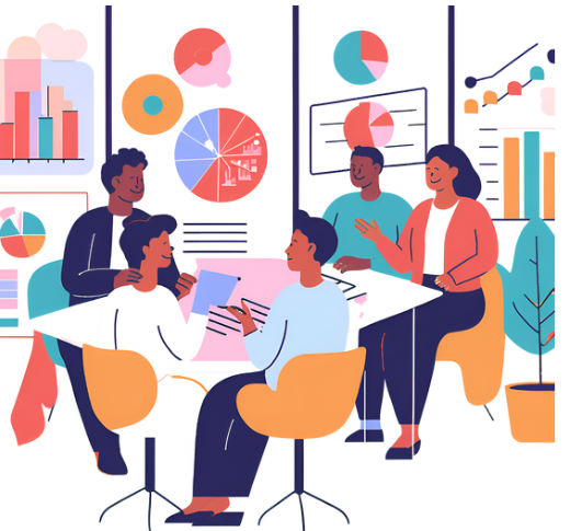 보험 혜택을 논의하는 모습