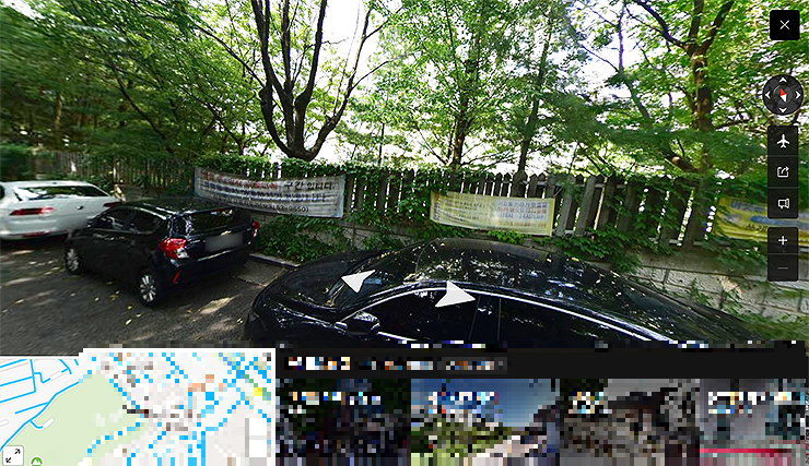 네이버-지도에서-거리뷰로-본-장면