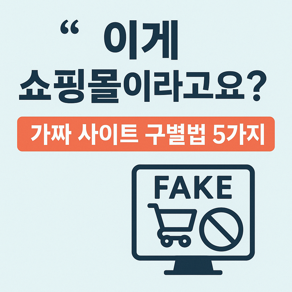 진짜 쇼핑몰인 줄 알았는데… 내 돈 사라졌어요