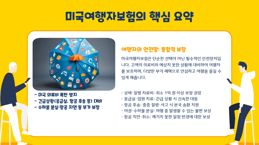 [2025 최신] 미국여행자보험 고르는 법! 의료비 폭탄 피하는 꿀팁