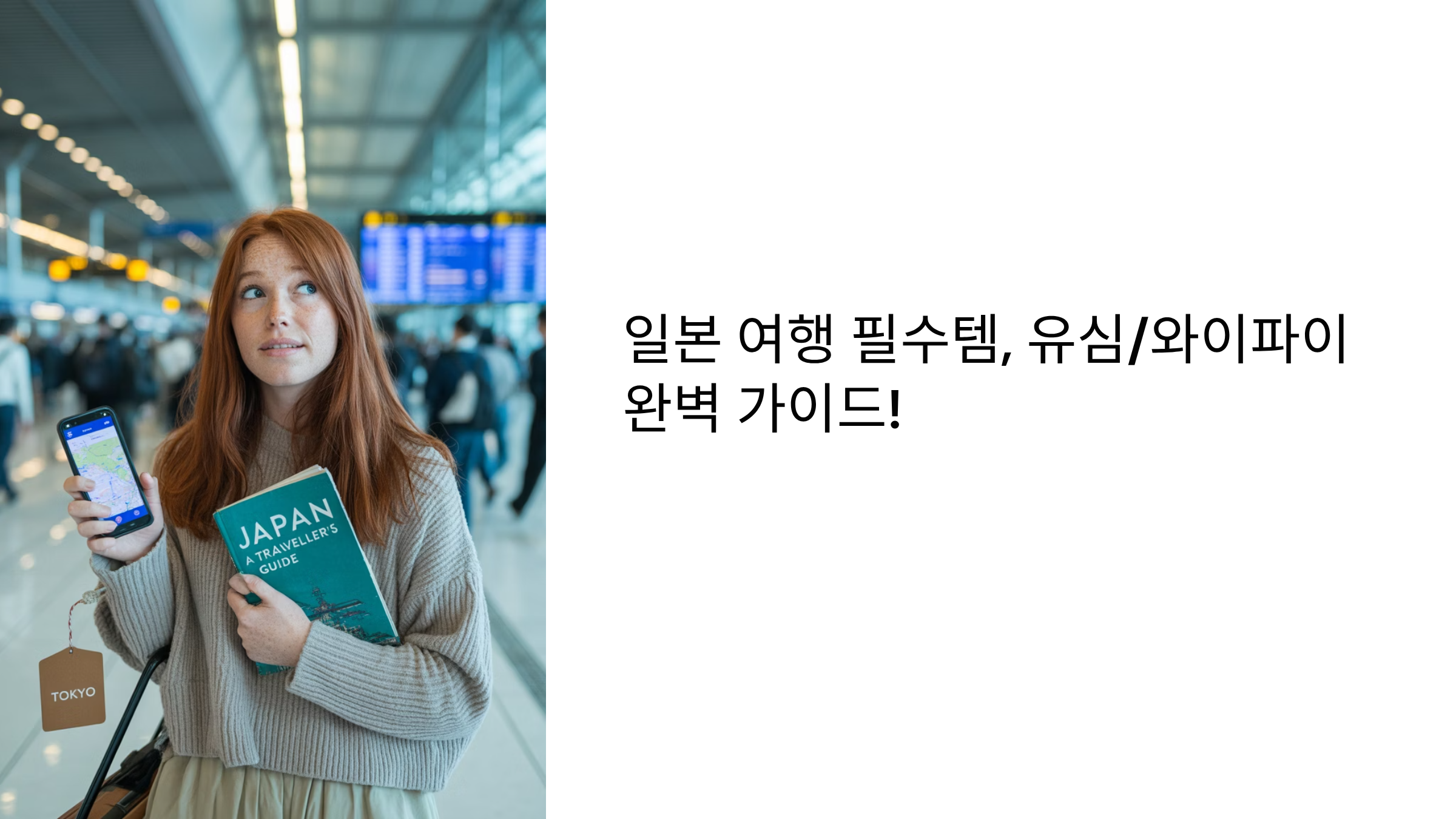 일본 여행 필수템, 유심/와이파이 완벽 가이드