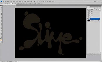 포토샵 텍스트 이펙트 효과1