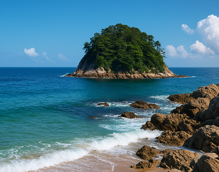 파도 소리와 함께한 죽도 여행 관련 사진