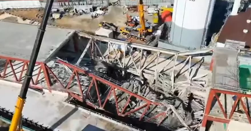 광주대표도서관 공사 현장