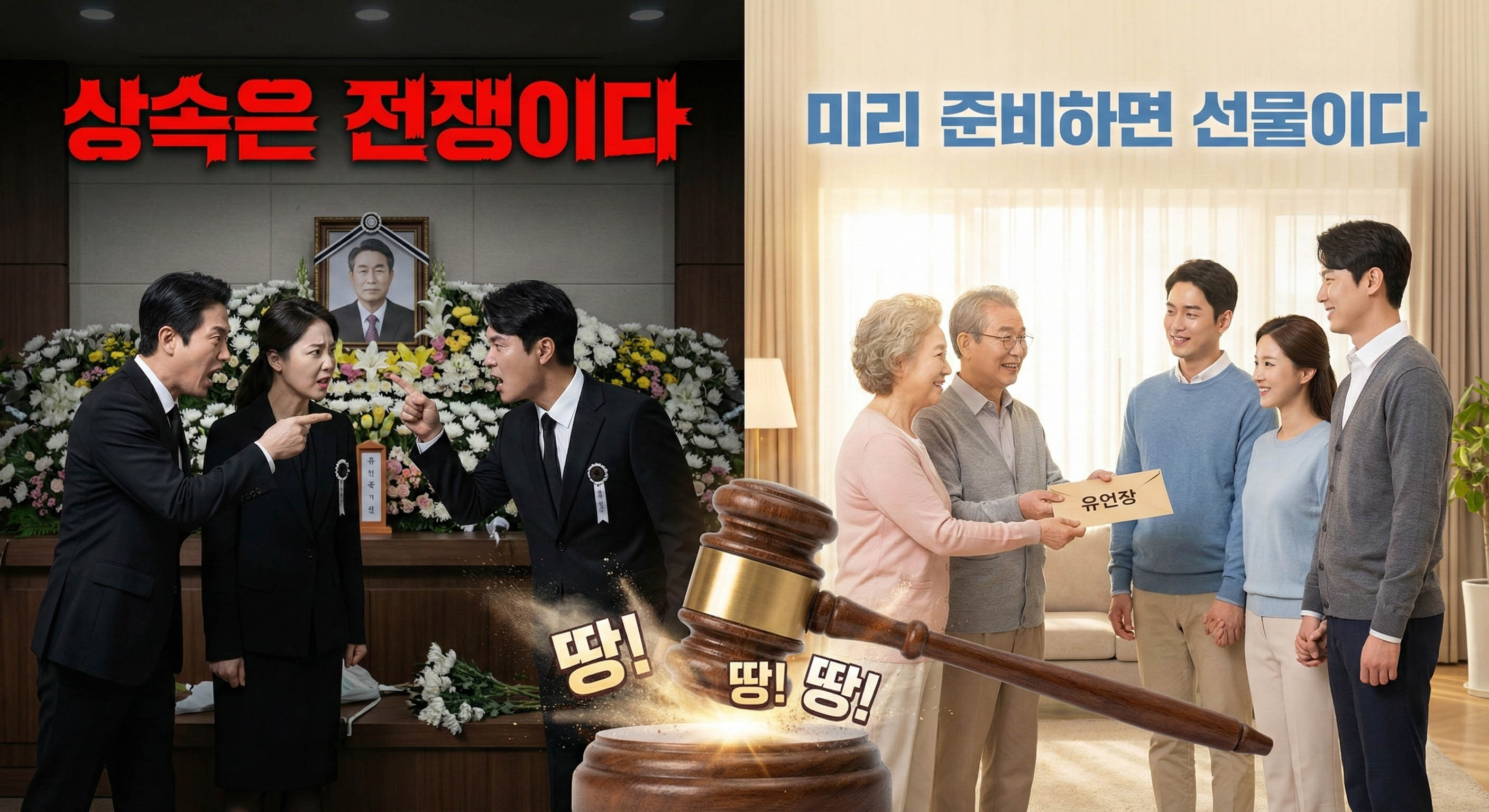 "형님 먼저? 아우 먼저? 천만의 말씀" 자식들 의절 막는 상속의 기술